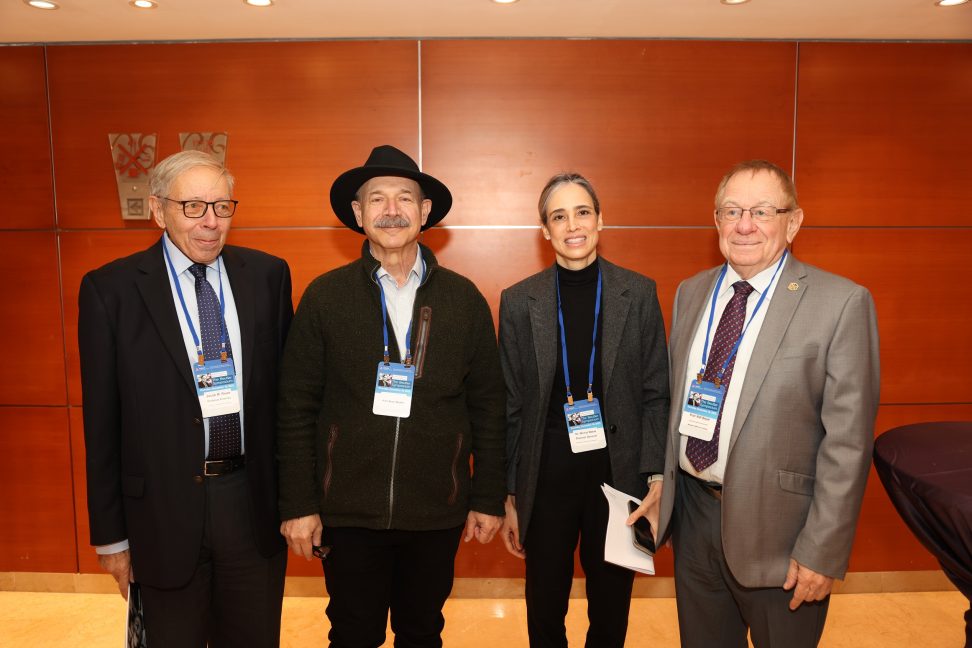 Professor Rafael Beyar and Dr. Michal Mekel,Rambam’s Director General