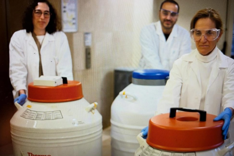 CRIR transfer of biological samples at Rambam Healthcare Campus